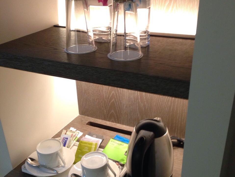 台南晶英酒店 外观 照片 A Nespresso machine in a hotel room